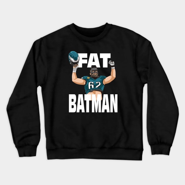 The Fatbatman Crewneck Sweatshirt by Tailgate Team Tees